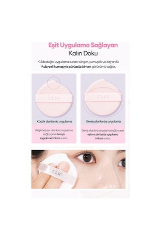 Clıo Kill Cover Mesh Glow Essential Cushion Puff