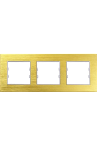 Alg503-21 Asfir Alüminyum Gold Üçlü Çerçeve Mekanizma Hariç