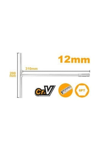 Ingco HTSW1208 T-Saplı Lokma Anahtarı 12 MM