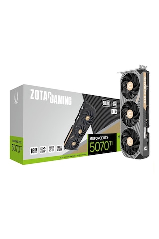 Zotac Geforce Rtx 5070 Tı Gamıng Solıd Sff Oc 16gb Gddr7 256bit Dlss 4 Ekran Kartı
