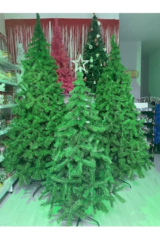 Yılbaşı Çam Ağacı 180 Cm 580 Dal Taşıma Çantası Hediyeli