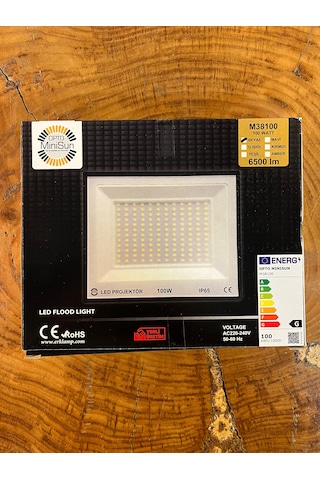 Opto Minisun 100w Beyaz Işık Led Projektör
