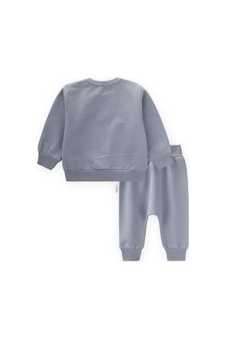 Yelken Nakışlı Sweatshirt Takım 0-2 Yaş Mint Yeşil Mint Yeşili