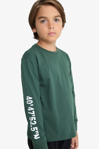 Defacto Erkek Çocuk Pijama Takımı Baskılı Uzun Kollu Üst Uzun Alt F3346a825wngn438 Yeşil