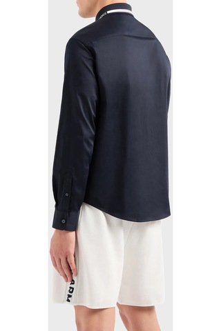 Armani Exchange Erkek Gömlek 3dzcl6 Zn10z 1583 Lacivert