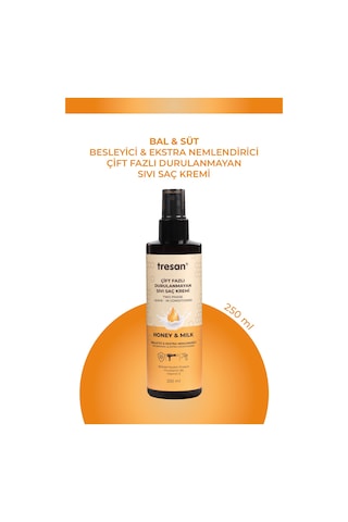 Tresan Bal Süt Durulanmayan Saç Kremi 250 Ml