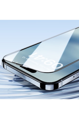 Apple Uyumlu iPhone 16 Pro Max Benks Ultra Shield 0.9mm Çerçeveli 0.3mm Ekran Koruyucu Uygulama Aparatlı