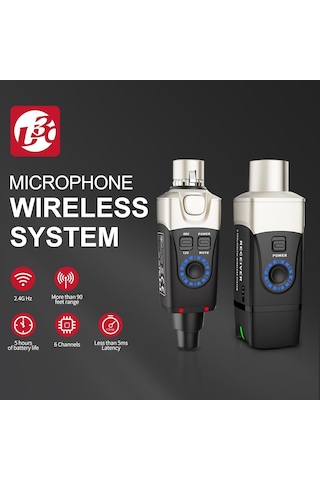 Xvive Xv-u3c Kondenser Mikrofonlar İçin Kablosuz Bağlantı Sistemi