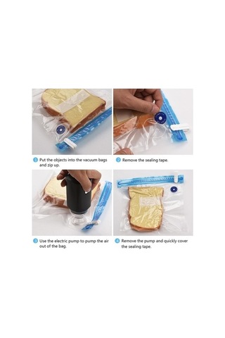 Tongxida Modasından Bosphorusboutique Taşınabilir Şarj Torbası, Siyah, 5v Kablolu, Pompa