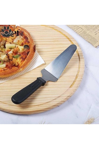 3&apos Lü Profesyonel Pasta Spatula Seti, Siyah Ergonomik Saplı, Kek Kreması Sürme Ve Dekorasyon İçin Mutfak Aletleri Pasta Süsleme Spatulası 0