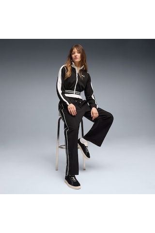 Puma T7 Woven Track Kadın Siyah Pantolon 634559 Siyah