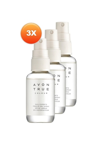 Avon True Colour Tırnak Cilası Kurutucu Sprey 50 ML 3'lü Set