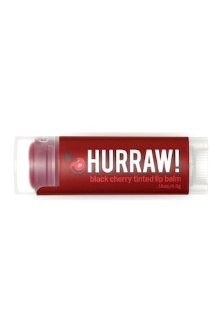 Hurraw Black Cherry Tinted Lip Balm Dudak Balmı Vişne 4.8g