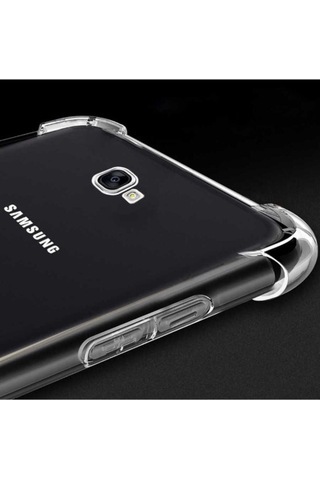 Samsung Uyumlu Galaxy J4 Plus Kılıf Zore Nitro Anti Shock Silikon Renksiz