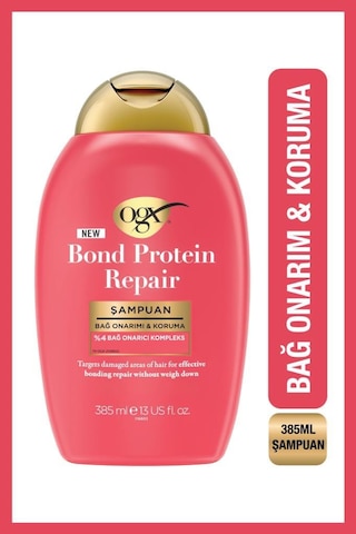 OGX Bond Protein Repair Bağ Onarıcı Sülfatsız Şampuan 385 ml