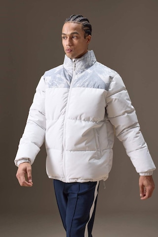 Defacto Defactofit Su Geçirmez Oversize Geniş Kalıp Fermuarlı Rüzgar Geçirmez Şişme Mont E9493ax25wngr493 Gri
