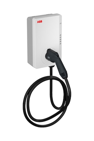 Abb Terra AC 22 KW Duvar Tipi Kablolu Elektrikli Araç Şarj İstasyonu