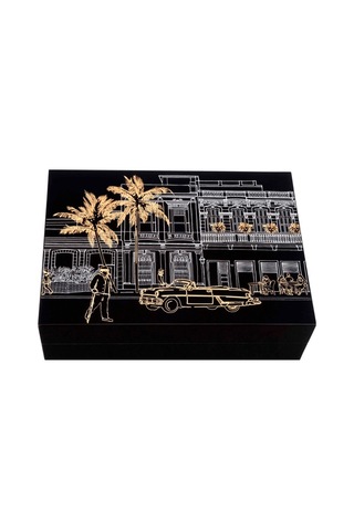 Gentili Emilio Siyah Lake Humidor 373031