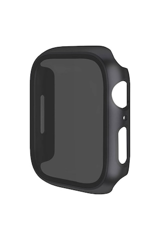 Apple Uyumlu Watch 44 MM - Kasa Koruyucu Sert Pc Kasa Ve Privacy Hayalet Ekran Koruyucu Watch Gard 32 - Şeffaf