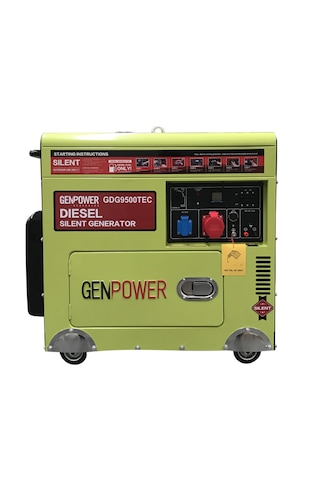 Genpower GDG 9500 TEC Oto 8.8 Kva Dizel Trifaze Otomatik Jeneratör