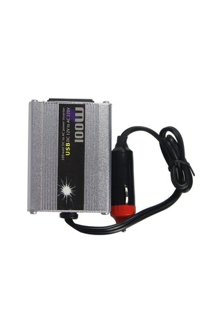 Supermarket1 12v'den 220v Dönüştürücü 100w: Gümüş Tam Metal Kasa, Ev Aletleri İçin Güvenli Çalışma, 5v Usb Çıkışı