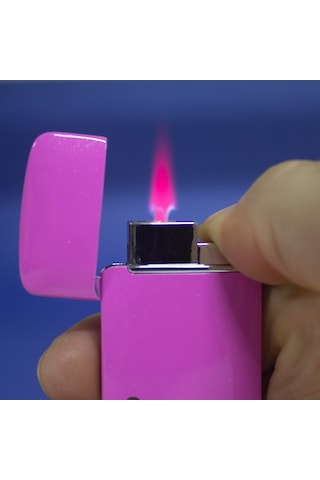 Erzi Metal Pembe Alevli Çakmak