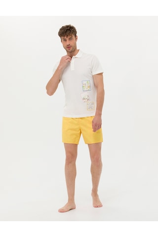 Pierre Cardin Erkek Sarı Deniz Şortu 50275936-vr044 Sarı