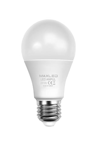 Maxled 9W Led Ampul 6500K Beyaz Işık E27