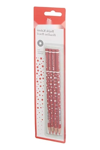 Yıldız Kırmızı Başlık Kalemi, Yüksek Kalite, Kolay Açılır 124-Pembe