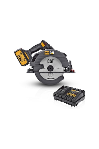 Cat Dx53 18volt 4.0ah 185mm Kömürsüz Profesyonel Daire Testere