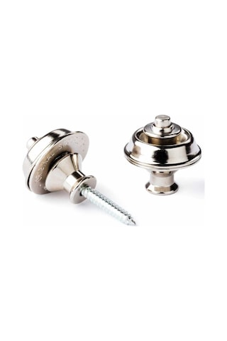Jim Dunlop Sls1035vn Straplok Askı Kilidi Strap Locks Dual Design Vintage Nickel