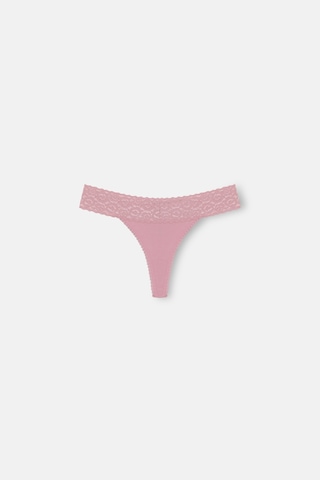 Suwen 3lü Düşük Bel String Külot St005960240 Ekru / Vizon / Pembe