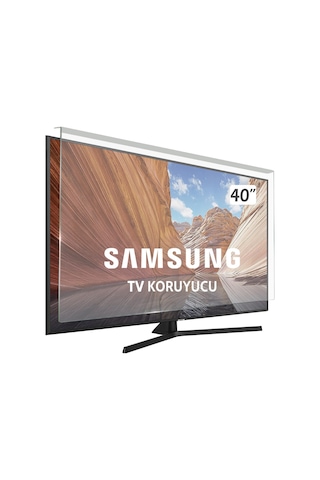 Samsung Uyumlu Crystal Ue40t5300au Tv Ekran Koruyucu