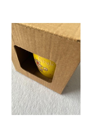 Kendini Rahat Bırak Sarı Kupa Bardak Çok Renkli