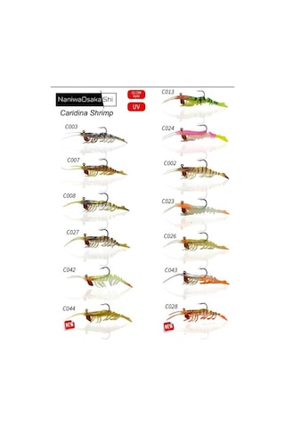 Naniwaosakashi Caridina Shrimp 10 Cm 14 Gr Silikon Karides Yem