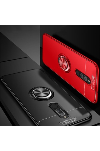 Xiaomi Redmi 8 Kılıf Yüzüklü Magnetli Ravel Case