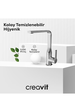 Creavit Nuovo BT.NU8500 Mutfak Armatürü Krom