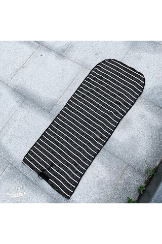 Suntek Kayak Kneeboard Çantası Sörf Tahtası Örtüsü Siyah - Beyaz