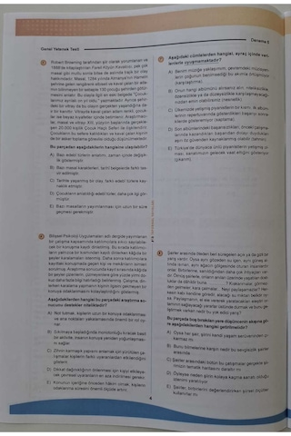 2026 KPSS ÖSYM Arşivi Çıkmış Soru Karma Genel Yetenek Genel Kültür D. Çözümlü Deneme 10/5.Kitapçık