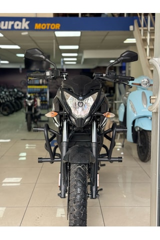 Bajaj Pulsar Ns 200 Özel Üretim Ön Koruma Demiri 3 Takozlu Siyah