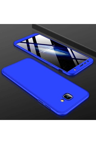 Samsung Uyumlu Galaxy J4 Plus Kılıf Zore Ays Kapak Mavi