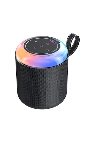 F67 1800 Mah Led Işıklı Taşınabilir Kablosuz Hoparlör - Bluetooth 5.3 - Ses Bombası