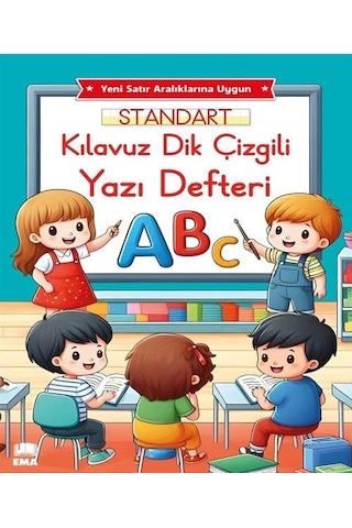 Kılavuz Dik Çizgili Yazı Defteri Kılavuz Dik Çizgili Yazı Defteri