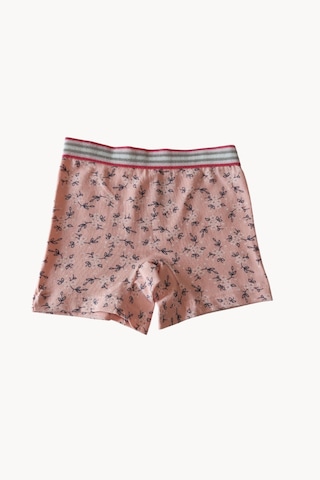 Arma Yıldız Karışık Renkli Kız Çocuk Desenli Boxer 3'lü Paket Pamuklu Likralı Çok Renkli