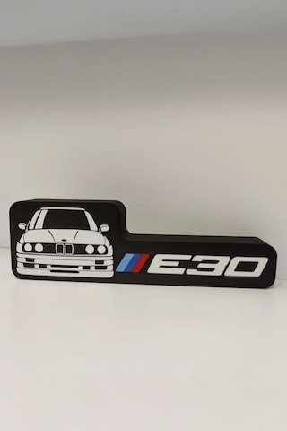 Bmw E30 Tasarımlı Gece Lambası Çok Renkli