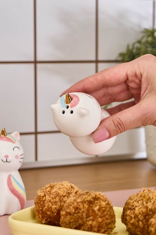 Karaca Kitty Tuzluk Ve Biberlik Beyaz Beyaz