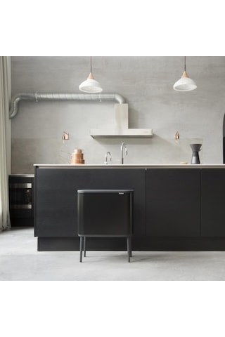 Brabantia Çöp Kutusu 36 Lt Dokunmatik Bo Touch Mat Siyah 315824 Siyah