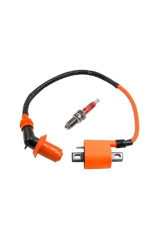 Konesam Suntek Motosiklet Yarış Ateşleme Bobini Ve D8tc Buji Seti - Cg125, Cg150, Cg200 Modelleri İçin