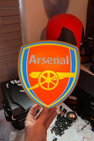 Arsenal Dekoratif Aydınlatma Led Gece Lambası Beyaz