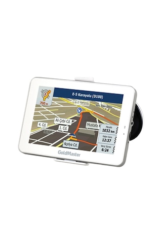 Kameralı GoldMaster NAV-580 HD Avrupa TIR Araba Navigasyon Cihazı